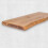 (60 cm, Walnut) Live Edge Rustic Floating Shelf made from Solid Wood, Chunky Old Slab Dark Oak 1