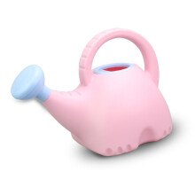 Children's Elephant-Shaped Watering Can 1.5L Pink Plastic Gardening Toy
