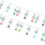 Removable 88 Keys Waterproof Piano Keyboard Note Patch for Electric Piano 12