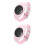 2Stk Uhr Pink Teenager Mit 5