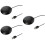 3Stk Mikrofon Metall Mit Rutschfester Matte Schwarz 7