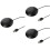 3Stk Mikrofon Metall Mit Rutschfester Matte Schwarz 6