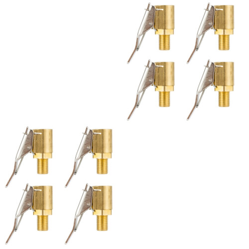 8Stk Autoreifen Luftventil Gewinde Luftanschluss Gold Robust 2
