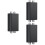 3Stk Audio Signal Filter Ground Loop Hum Kompakt Stabil 8