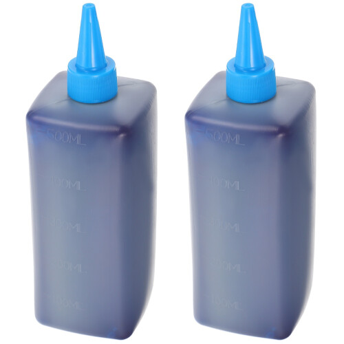 2Stk Nachfüllbare Weiße Stift Blau Haltbar Einfach 1