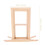 2Stk Beige Mini Holzfenster Langlebig Für Puppenhaus 10
