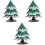 3Sets 3D DIY Weihnachtsbaum Papier Puzzle Bunt Kinder Geschenk 2