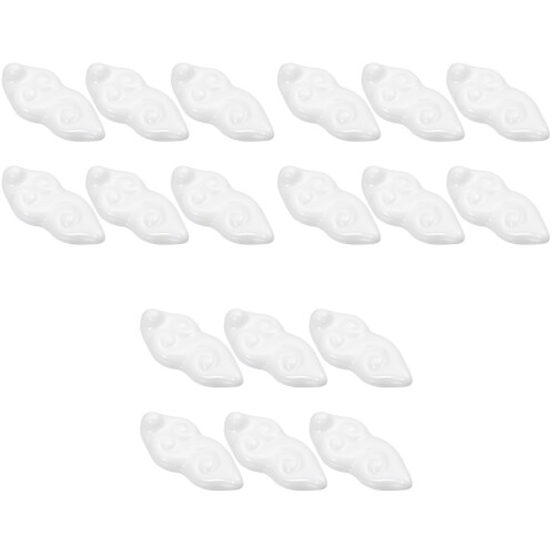 18Stk Wolkenförmige Keramik Essstäbchenhalter Transparent Für 2