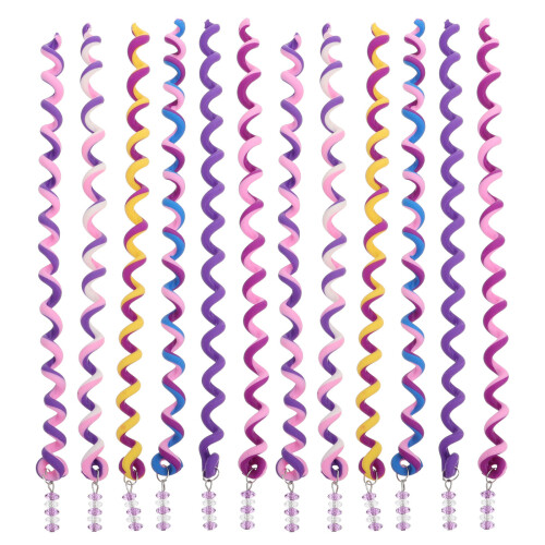 72Stk Haarstyling Clips Spiral Haarschmuck