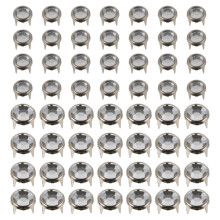 600Stk Farbige Strass Krallen Nieten Runde Metall Rivets Für Mode DIY