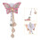 3St Roze Badge Reel Decoratief En Stevig 8