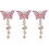 3St Roze Badge Reel Decoratief En Stevig 4