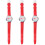 3Stk Kinderuhr Mit Blumenmuster, Quarzuhr, Langlebig 3