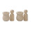 40Sets Khaki, Hout Voor Kinderen 9