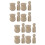 40Sets Khaki, Hout Voor Kinderen 7