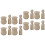 40Sets Khaki, Hout Voor Kinderen 4