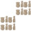 40Sets Khaki, Hout Voor Kinderen 3