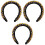 3St Belegde Rhinestone Haarbanden, Modieuze Hoofdbanden 3