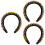 3St Belegde Rhinestone Haarbanden, Modieuze Hoofdbanden 6