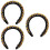 3St Belegde Rhinestone Haarbanden, Modieuze Hoofdbanden 7