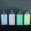 80St Plastic Labels Sleutels En Bagage Met En Ring 8