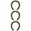 3St Belegde Rhinestone Haarbanden, Modieuze Hoofdbanden 8