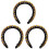 3St Belegde Rhinestone Haarbanden, Modieuze Hoofdbanden 2