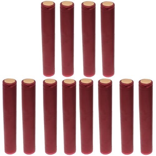 300St Wijnflesafdekking Rood, Heat-Shrink Capsule Met Scheurtab 1