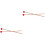 2Paren Rood Bell Mallets Rubberkop Drumsticks Percussie Set 4