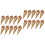 100St Bouquet Wikkelpapier Wit Voor Feest, DIY En Confetti 4
