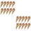 100St Bouquet Wikkelpapier Wit Voor Feest, DIY En Confetti 6