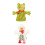 6St Interactieve Handpoppen Kids Groen Wit -Kind Speelgoed 11
