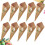 100St Bouquet Wikkelpapier Wit Voor Feest, DIY En Confetti 9