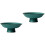 2St Keramische Groene Bordjes Voor Fruit, Pudding En Dessert 4