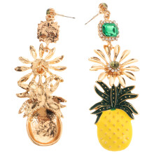 3Stk Charaktervolle Ananas Ohrpins Leichtgewicht Ohrschmuck Für Damen