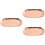 3Stk Tablett Glänzend Snack Organizer 6