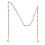 3Stk Mask Hanging Strap, Schwarzes Design Mit Feiner Perlenkette 11