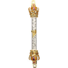 2Stk Religiose Metall Mezuzah Mit Segensgravur, Türdeko