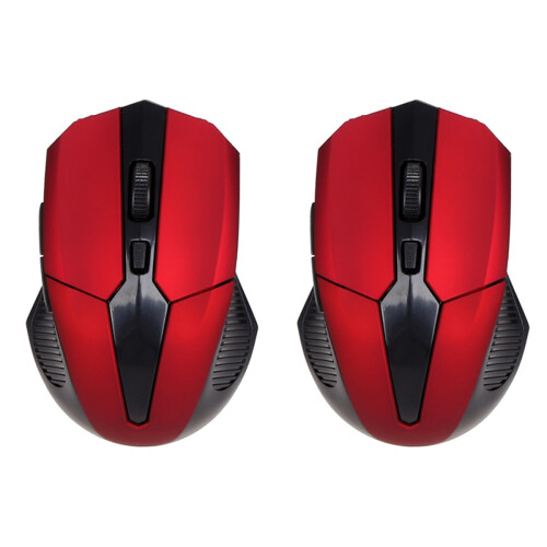 2Stk Multifarbene Game Mouse Ergonomisch Leicht Tragbar 1