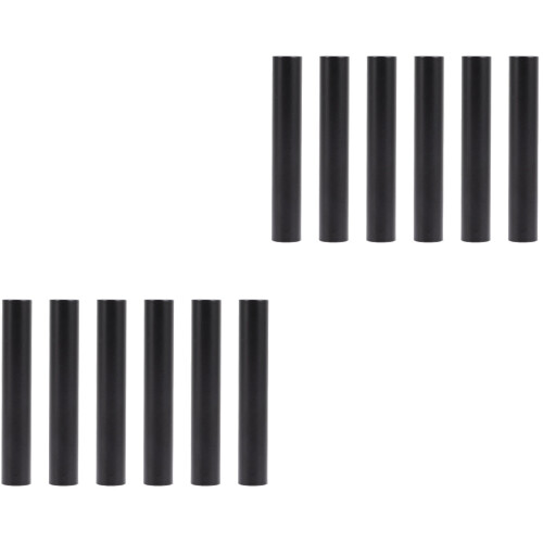 12Stk Einfache Montage Kronleuchter Flanschhülse Schwarzem Eisen 2