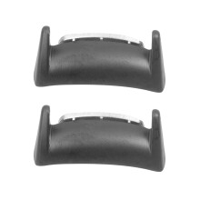 4Stk Schwarzer Watch Strap Buckle Adapter Für Smartwatches