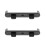 4Stk Schwarze Uhrenband Link Header Adapter Zubehör 1