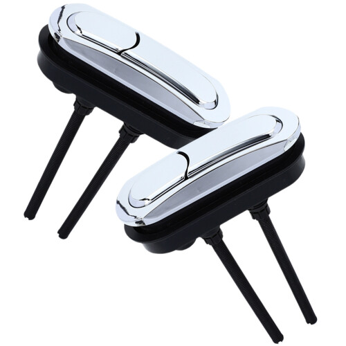 4Stk Wc Drücker Ersatzkit, Kunststoff, , Dual Flush, Robust