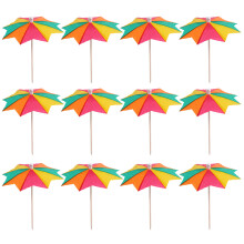 100Stk Farbige Dessert Toppers Papier- Für Muffins