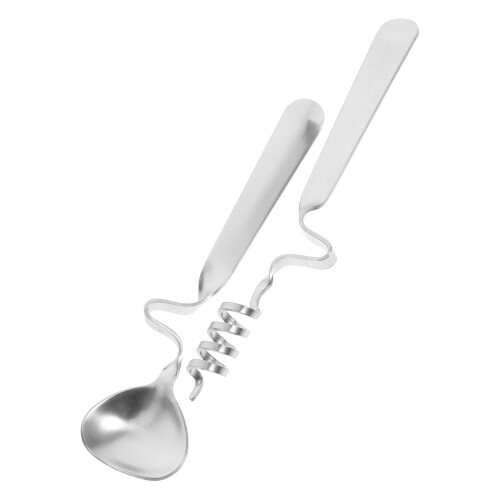2Sets Teelöffel Mit Gebogenem Griff Für Honig Und Dessert 1