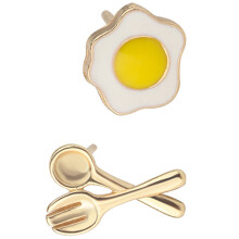 3Paare Asymmetrische Ohrringe Design Dangle Schmuck