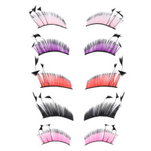 10Stk Federwimpern Damen Makeup Wimpern Für Kostüm