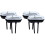 4Stk Wc Drücker Ersatzkit, Kunststoff, , Dual Flush, Robust 4