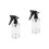 2Stk Garten Sprühflasche Wasser Trigger Transparent Robust 3