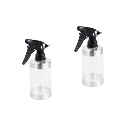 2Stk Garten Sprühflasche Wasser Trigger Transparent Robust 2